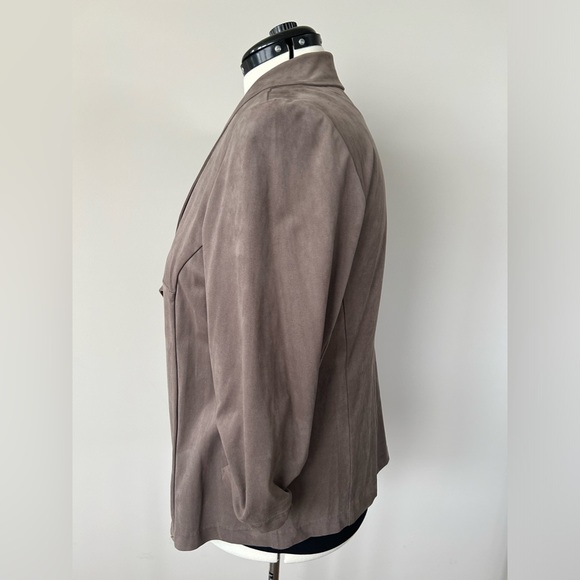 Alfani Faux Leather Jacket - Picture 2 of 6